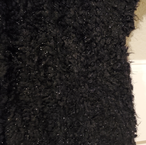 Anthropologie Knitted and Knotted Cropped, Shimmer Cardigan, Wool Blend,… - Picture 9 of 10